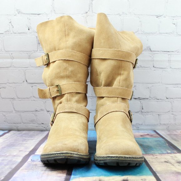 American Eagle Slouch Mid Calf Boots Size 9.5 - Picture 4 of 10